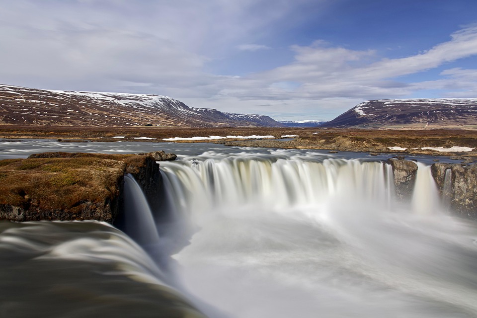 This waterfall is not less than the heavens, its beauty will win your heart